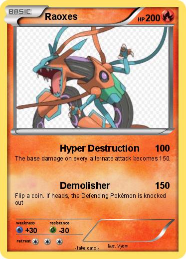 Pokemon Raoxes