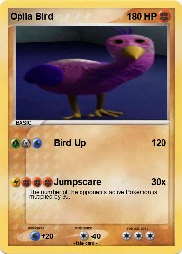 Pokemon Opila Bird