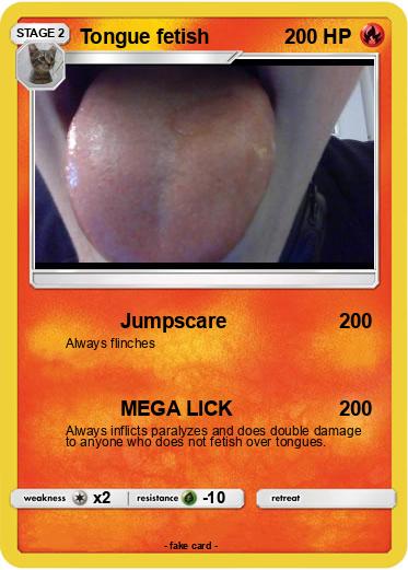 Pokemon Tongue fetish