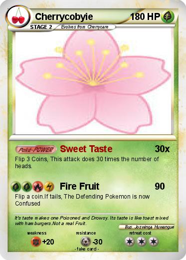 Pokemon Cherrycobyie