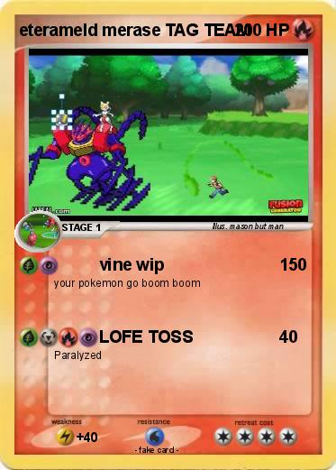 Pokemon eterameld merase TAG TEAM