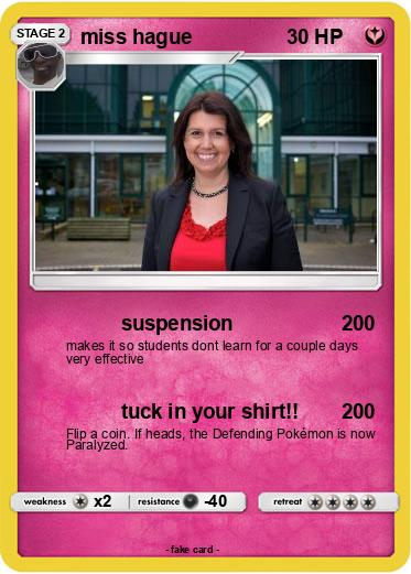 Pokemon miss hague