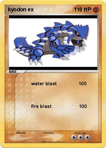 Pokemon kyodon ex