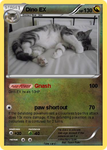 Pokemon Dino EX