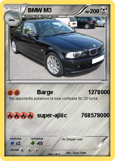 Pokemon BMW M3