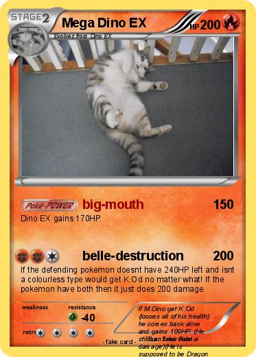 Pokemon Mega Dino EX