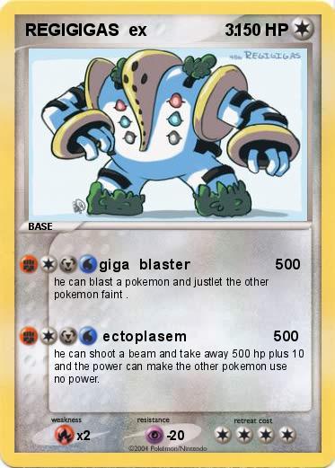 Pokemon REGIGIGAS  ex                 3.