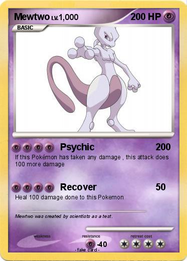 Pokemon Mewtwo