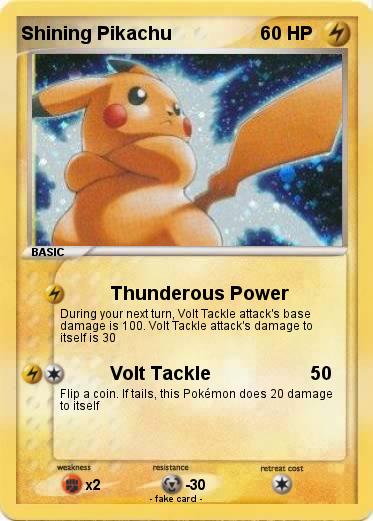 Pokemon Shining Pikachu