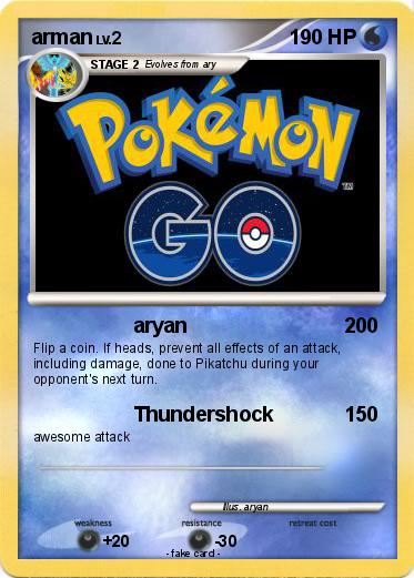 Pokemon arman