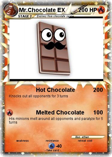 Pokemon Mr.Chocolate EX