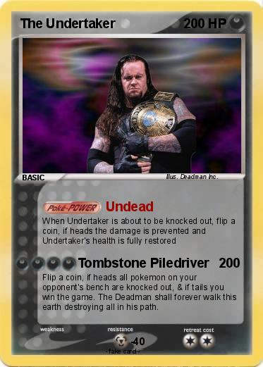 Pokemon The Undertaker