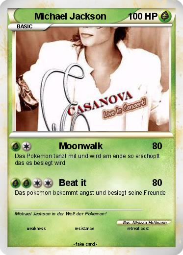 Pokemon Michael Jackson