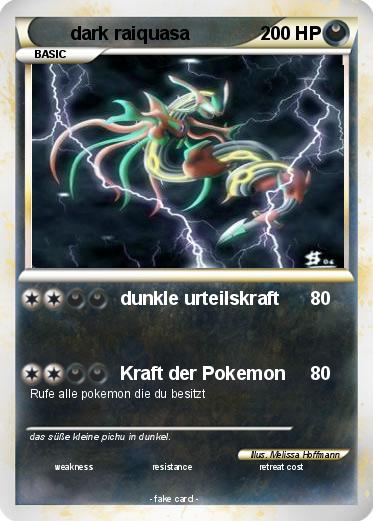 Pokemon dark raiquasa