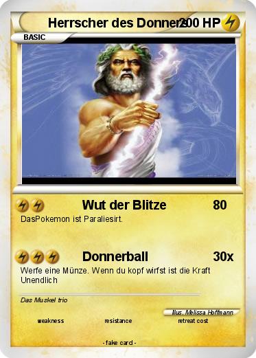 Pokemon Herrscher des Donners