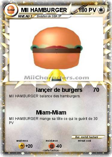 Pokemon MII HAMBURGER