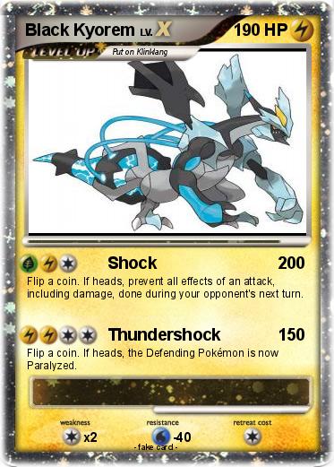 Pokemon Black Kyorem