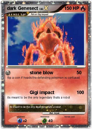 Pokemon dark Genesect