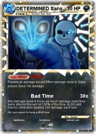 Pokemon DETERMINED Sans