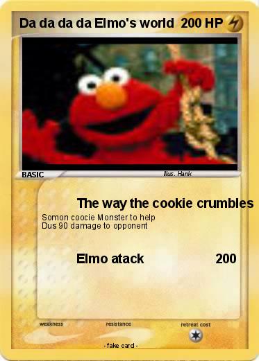 Pokemon Da da da da Elmo's world