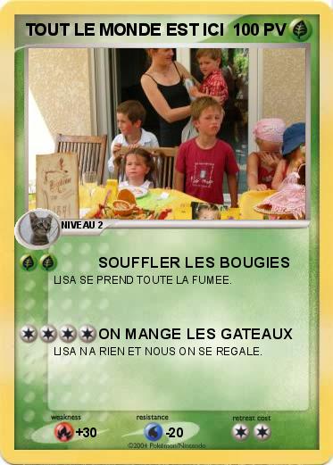 Pokemon TOUT LE MONDE EST ICI