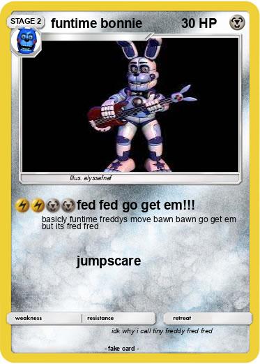 Pokemon funtime bonnie