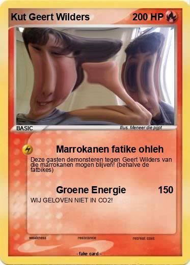 Pokemon Kut Geert Wilders