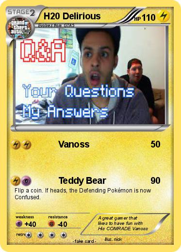 Pokemon H20 Delirious