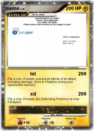 Pokemon meme