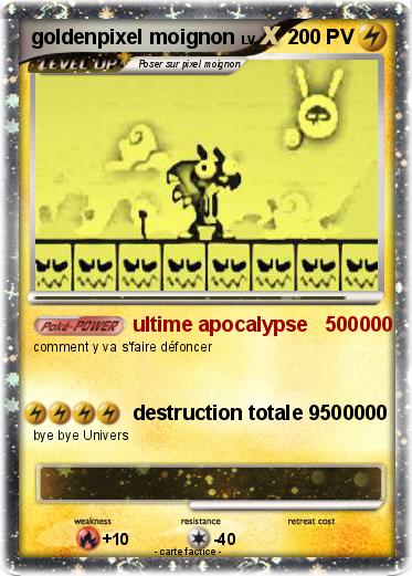 Pokemon goldenpixel moignon