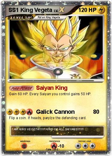 Pokemon SS1 King Vegeta