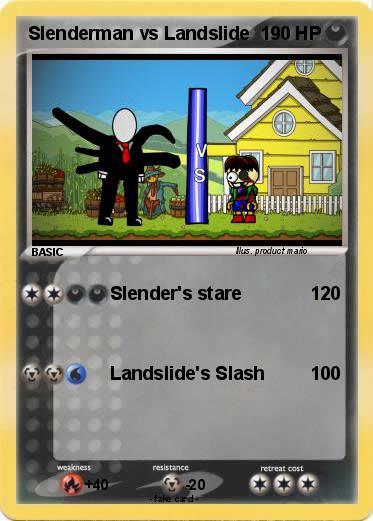 Pokemon Slenderman vs Landslide