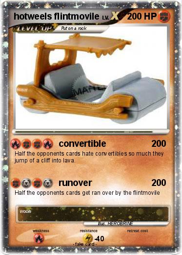 Pokemon hotweels flintmovile