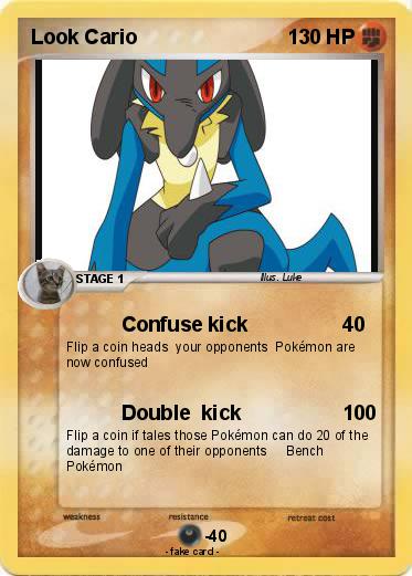 Pokemon Look Cario