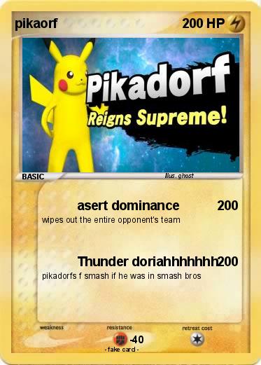 Pokemon pikaorf