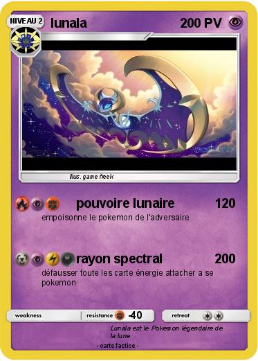 Pokemon lunala