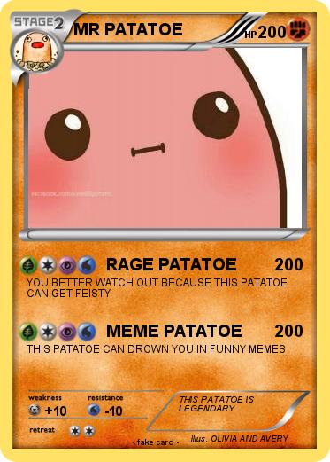 Pokemon MR PATATOE
