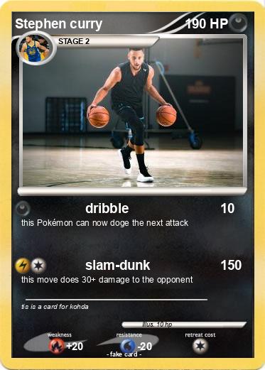 Pokemon Stephen curry
