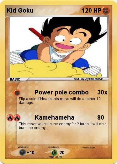Pokemon Kid Goku