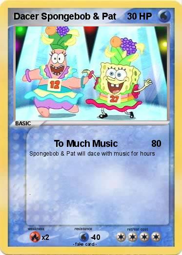 Pokemon Dacer Spongebob & Pat