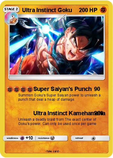 Pokemon Ultra Instinct Goku