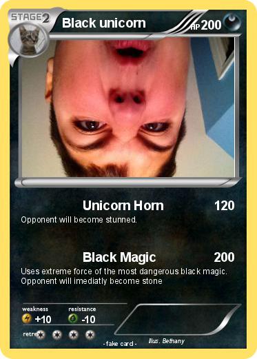 Pokemon Black unicorn