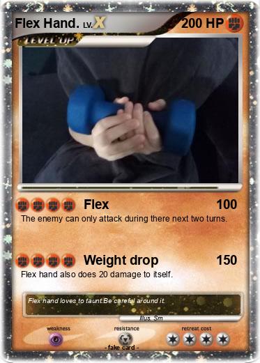 Pokemon Flex Hand.