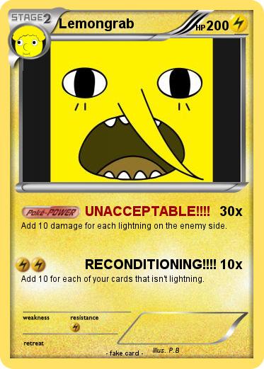 Pokemon Lemongrab