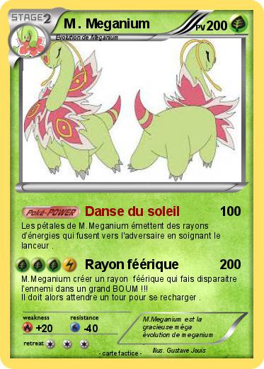 Pokemon M . Meganium