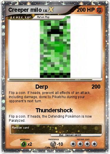 Pokemon Creeper milo