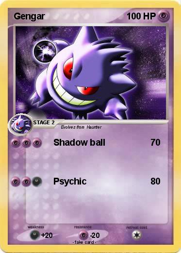 Pokemon Gengar