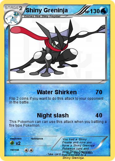 Pokemon Shiny Greninja