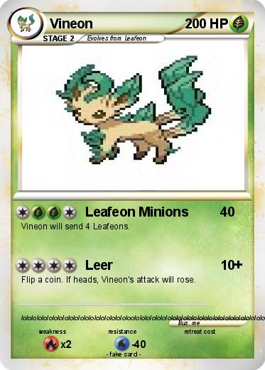 Pokemon Vineon