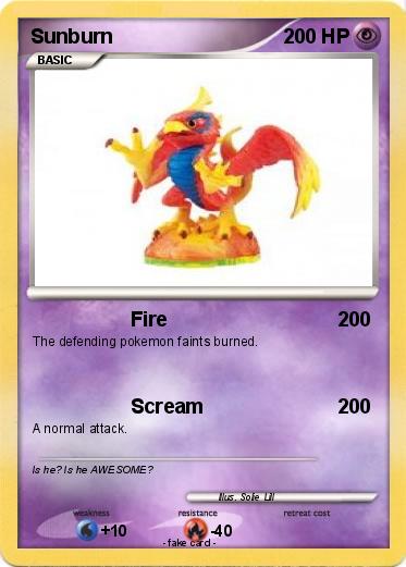 Pokemon Sunburn